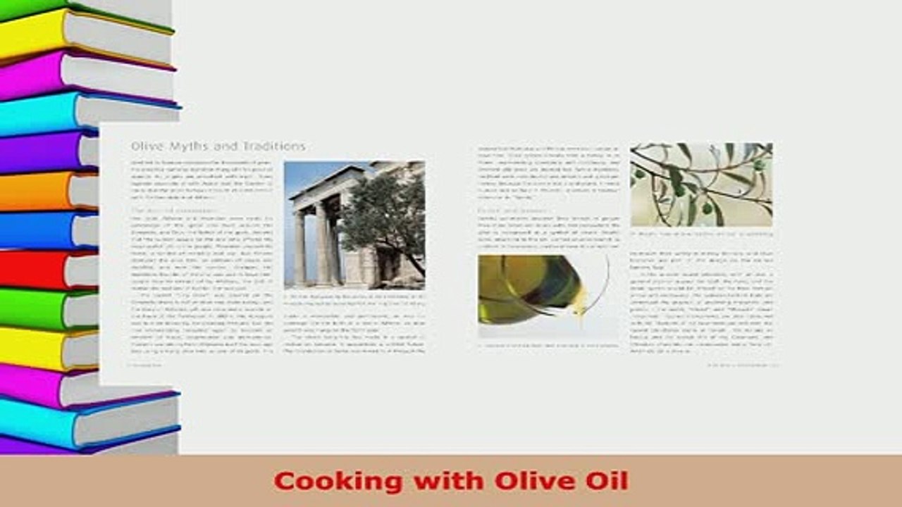 Download  Cooking with Olive Oil Read Full Ebook