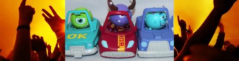 Monsters University Cars Roll-A-Scare Ridez NEW Monsters Inc 2 Toys Disney Pixar Cars