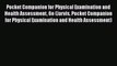 Read Pocket Companion for Physical Examination and Health Assessment 6e (Jarvis Pocket Companion