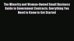 PDF The Minority and Woman-Owned Small Business Guide to Government Contracts: Everything You