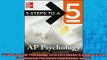 READ book  5 Steps to a 5 AP Psychology 20102011 Edition 5 Steps to a 5 on the Advanced Placement Full EBook
