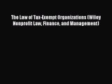 [Read book] The Law of Tax-Exempt Organizations (Wiley Nonprofit Law Finance and Management)