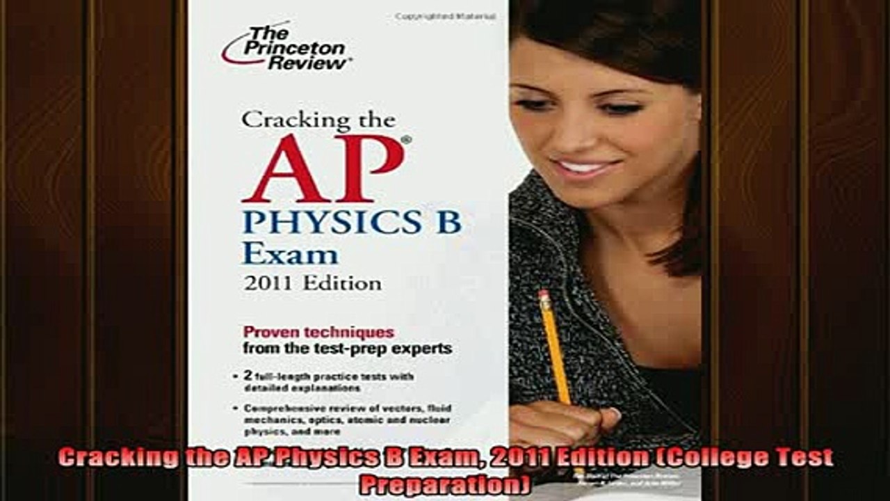 DOWNLOAD FREE Ebooks  Cracking the AP Physics B Exam 2011 Edition College Test Preparation Full Free