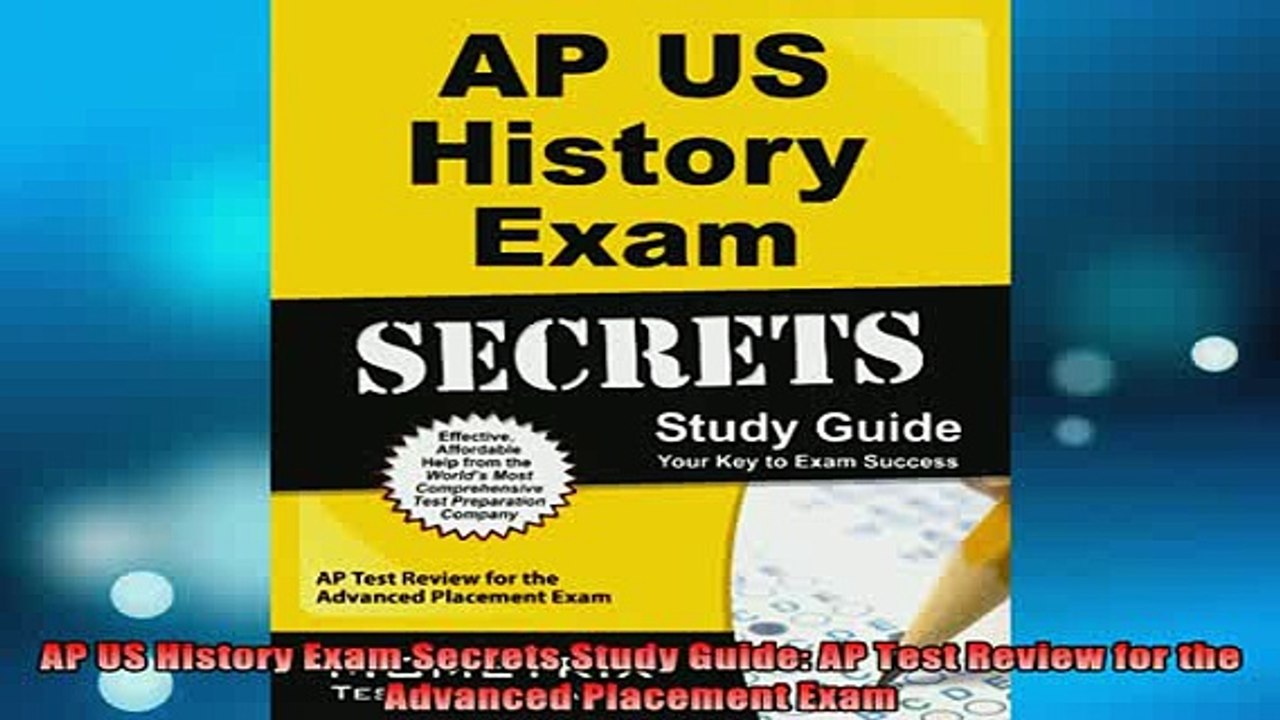 READ book  AP US History Exam Secrets Study Guide AP Test Review for the Advanced Placement Exam Full EBook