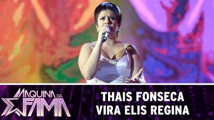 Thais Fonseca vira Elis Regina