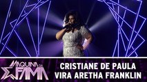 Cristiane de Paula vira Aretha Franklin