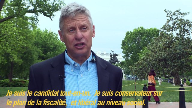 Gary Johnson, le 3e candidat à la Maison Blanche