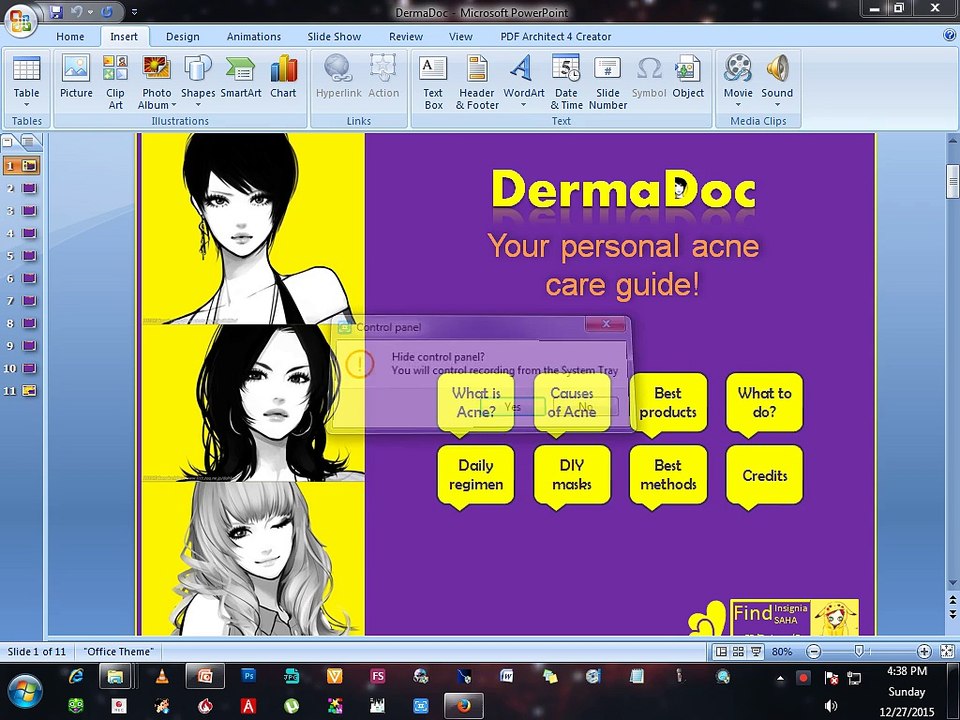 Skincare DB in PPT 2007