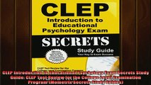 Downlaod Full PDF Free  CLEP Introduction to Educational Psychology Exam Secrets Study Guide CLEP Test Review for Online Free