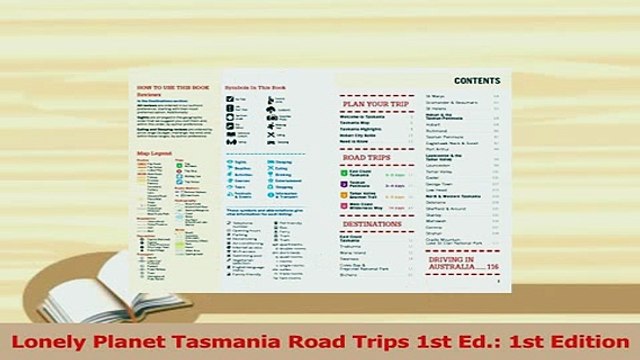 PDF Lonely Planet Tasmania Road Trips 1st Ed 1st Edition Read Online