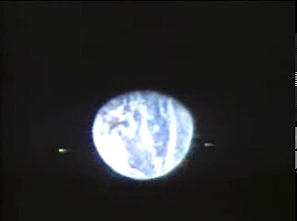 Earth from the Apollo 11 Command Module during trans lunar flight with narration by Neil Armstrong