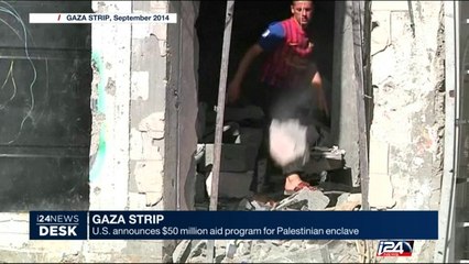 U.S. announces $50 million aid program for Palestinian enclave