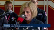 Canada: près de 100,000 personnes ont quitté la région Fort McMurray