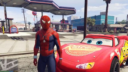 Kids Nursery Rhymes Songs for children Superhero Spiderman Disney Cars Lightning Mcqueen