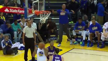 Stephen Curry Scores 17 Points in Three Minutes