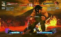 Batalla de Ultra Street Fighter IV: Hugo vs Evil Ryu