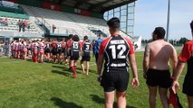 juniors cob xv contre Nimes (1/16 chal. Sud Est) 2015-2016