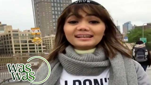 Rina Nose Tenangkan Diri Di New York - WasWas 10 Mei 2016