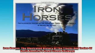 READ book  Iron Horses The Illustrated History Of The Tracks And Trains Of North Americas Great READ ONLINE