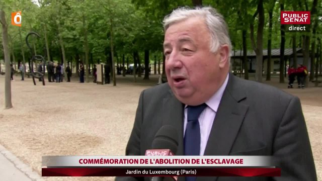 Commémoration de l'abolition de l'esclavage : Le combat ne doit jamais cessé dit Gérard Larcher