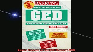READ book  How to Prepare for the GED Barrons GED Full Free