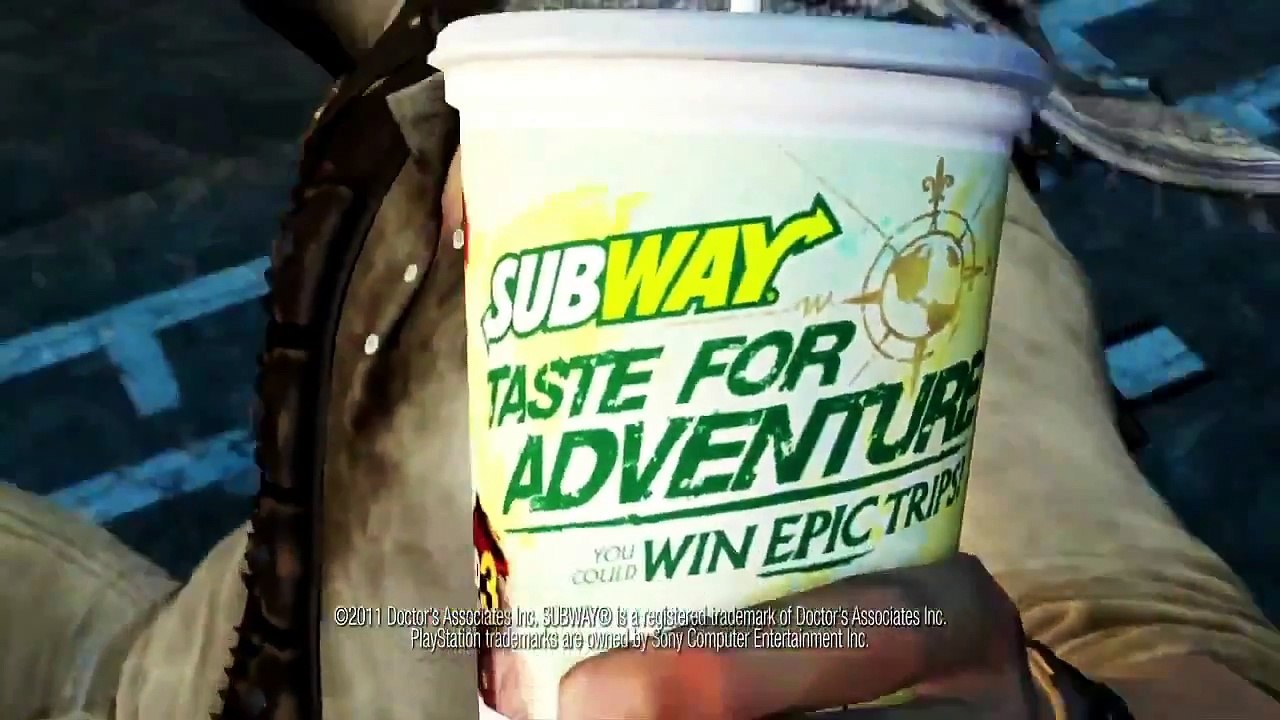 UNCHARTED - Anuncio de Subway