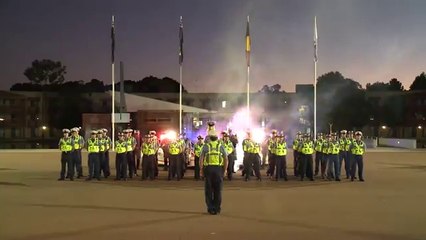 Western Australia Police produce cinematic Running Man challenge