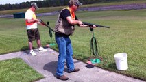Clay shooting with the 2 barrel remington caliber 20