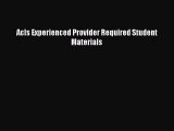 [PDF] Acls Experienced Provider Required Student Materials [Download] Online