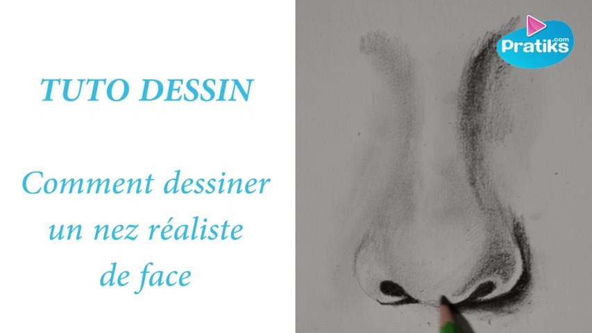 Tuto Dessin Comment Dessiner Un Nez Realiste De Face Video Dailymotion
