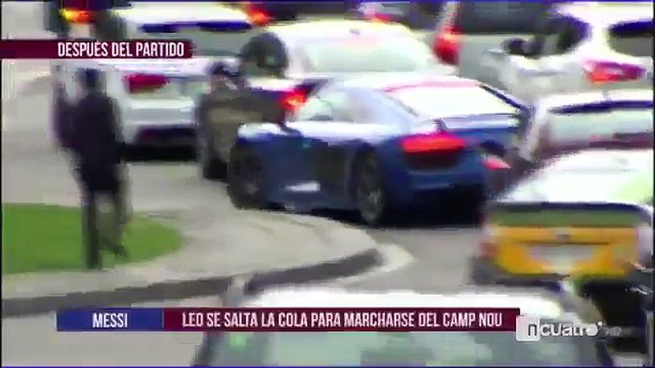 messi driving skills