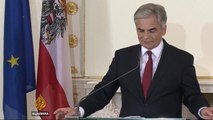 Austrian Chancellor Werner Faymann steps down