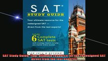 READ book  SAT Study Guide Your ultimate resource for the redesigned SAT direct from the test Full EBook
