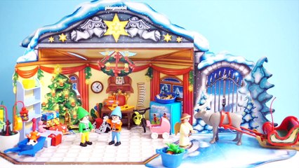 [DAY23] Playmobil & Lego City Christmas Surprise Advent Calendars (with Jenny) - Toy Play