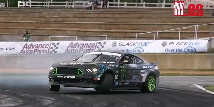 Así suenan los 900 CV del Mustang RTR de Vaughn Gittin Jr.