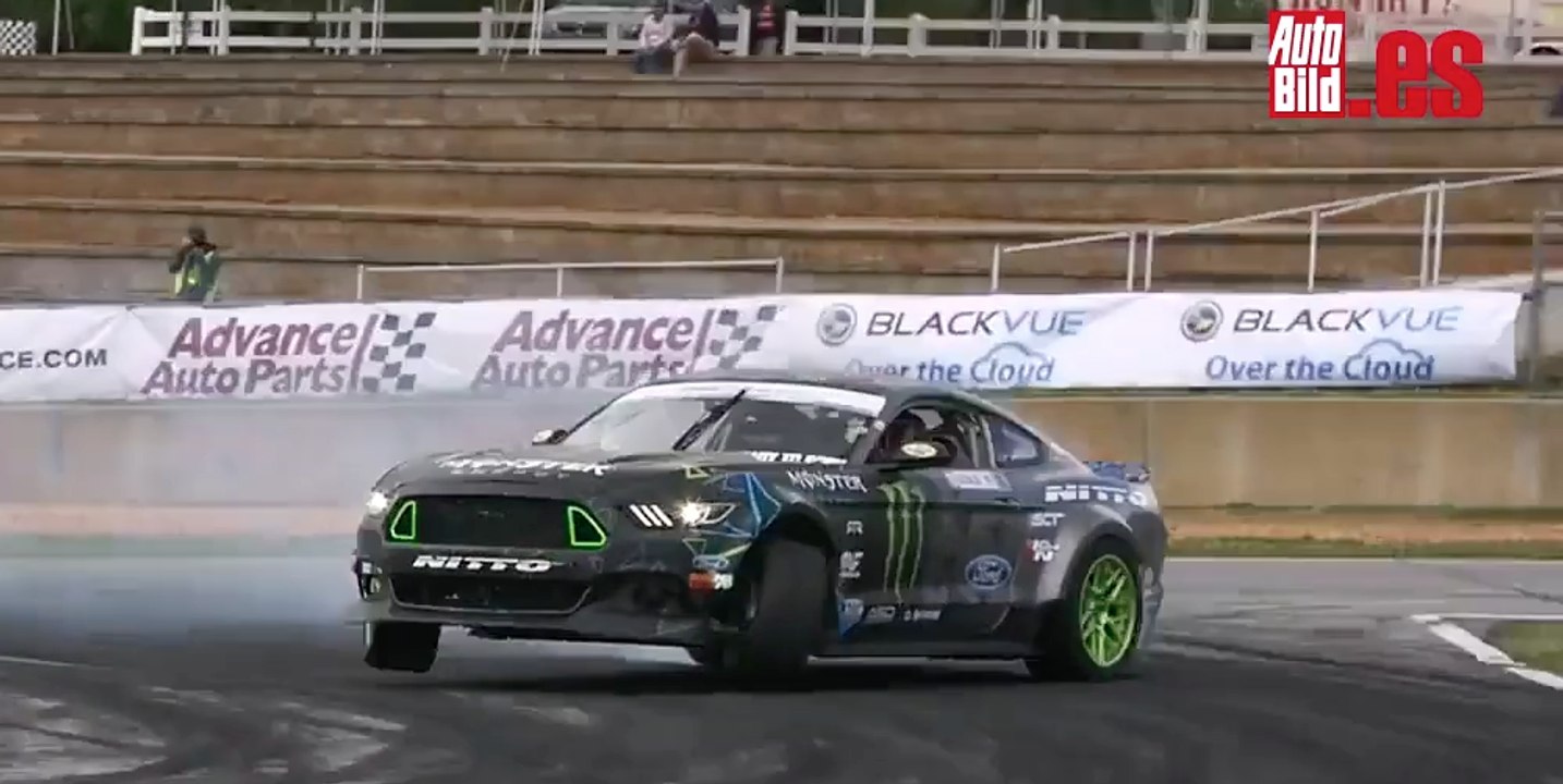 Así suenan los 900 CV del Mustang RTR de Vaughn Gittin Jr.