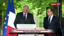 Commémoration de l’abolition de l’esclavage : « le 10 mai 2001 nous nous sommes retrouvés » rappelle Gérard Larcher