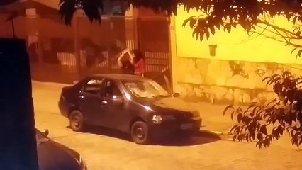Psycho Girlfriend Demolishes Cheating Boyfriend's Car-By Funny & Amazing Videos Follow US!!!!!!!!