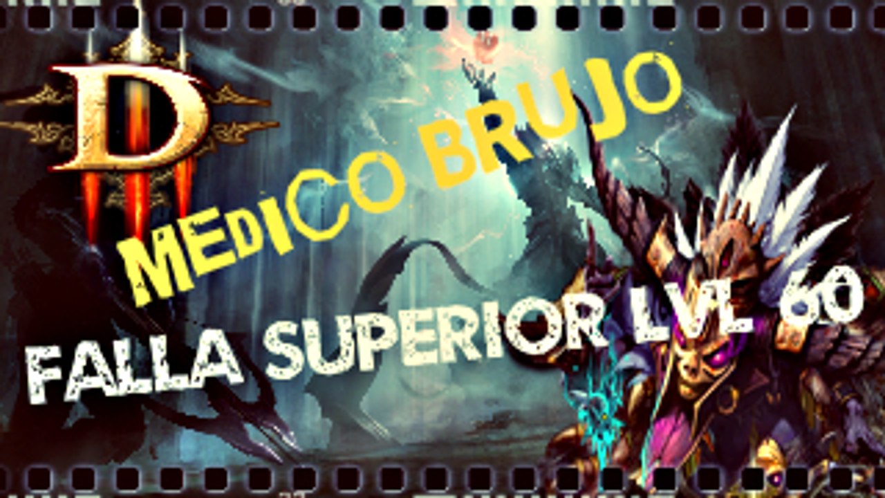 Diablo 3 Reaper of Souls,Temp 6 / 2.4.1 - Medico Brujo build Colmillo Infernal Falla lvl 60