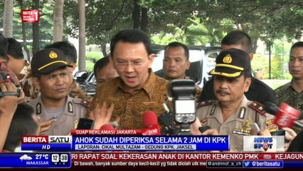 Pemeriksaan Ahok Kasus Reklamasi Berjalan 2 Jam