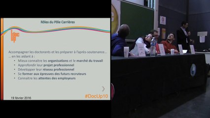 Présentation du pôle Carrières