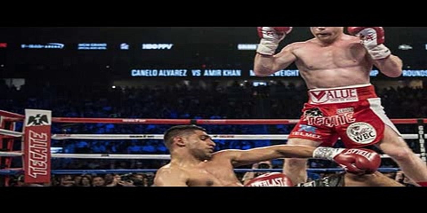 Watch Canelo Alvarez Knock Amir Khan Out Cold With Vicious Right Hand