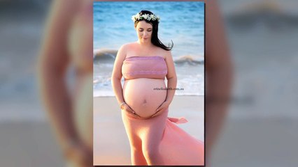 Australian mum reveals QUINTUPLETS in photo shoot