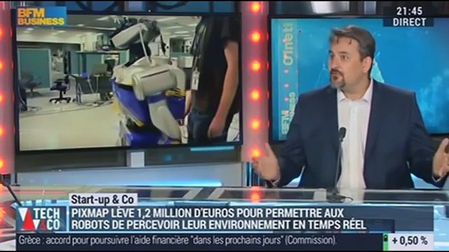 Start-up & Co: Pixmap, la start-up qui tente de donner la vue aux robots - 09/05