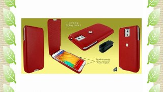 Piel Frama iMagnum Etui en cuir pour Samsung Galaxy Note 3 N9000 Rouge