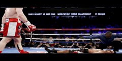 VIDEO Canelo Alvarez knocks out Amir Khan in sixth round with vicious right hand