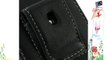 PDair Leather Case for Nokia 701 - Vertical Pouch Type with Belt Clips (Black)