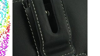 PDair P01 Black Leather Case for Sony Xperia S