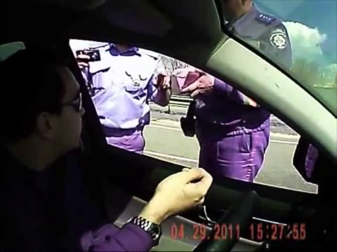 Погоня ДПС за русским мерседесом на Украине