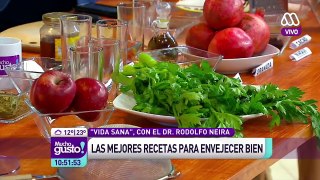 Las mejores recetas para envejecer bien - Mucho Gusto 2016